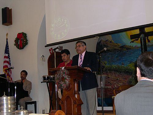 Bautizos Enero 1 del 2006: 
Presentacion de los candidatos al bautismo